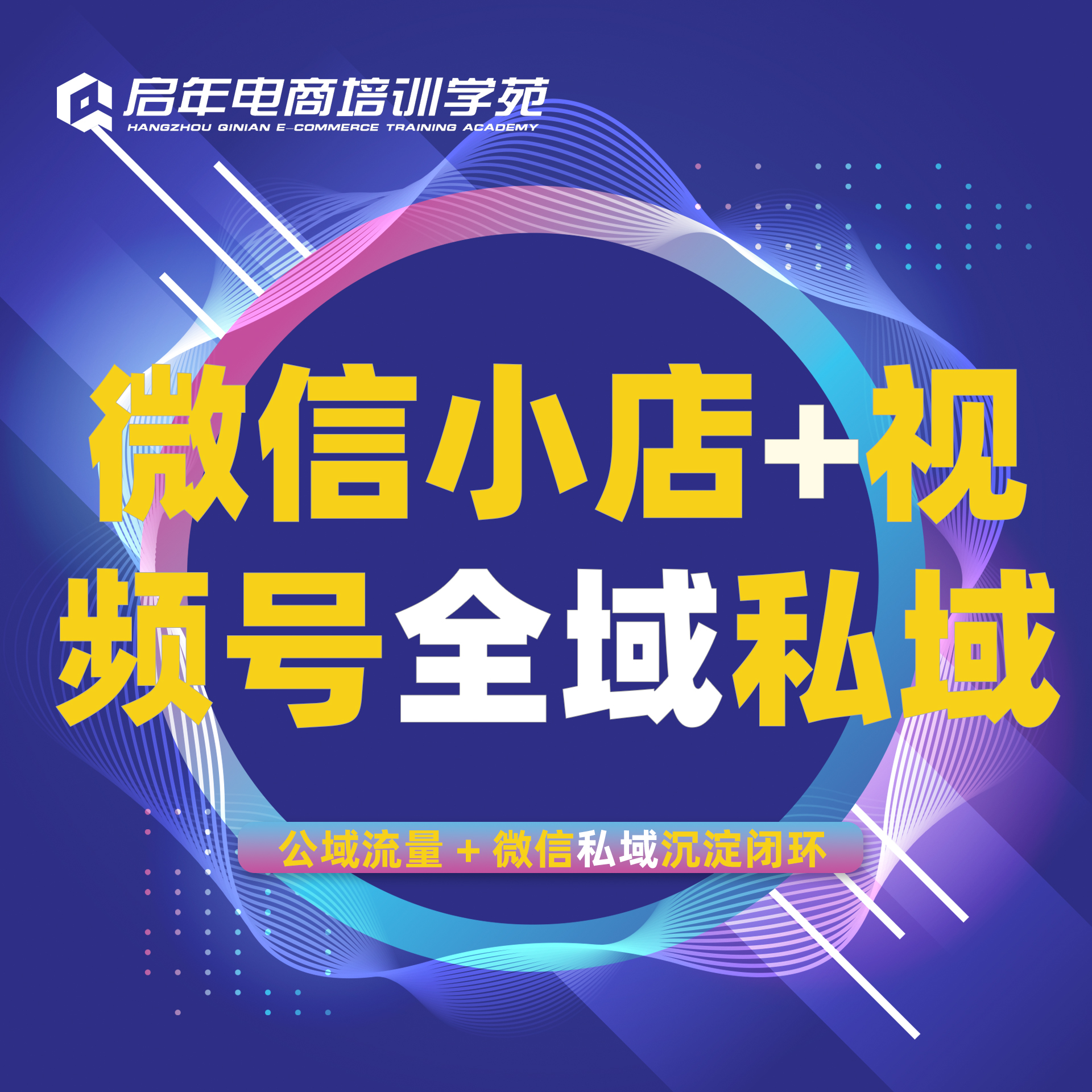 微信小店+视频号全域私域电商课